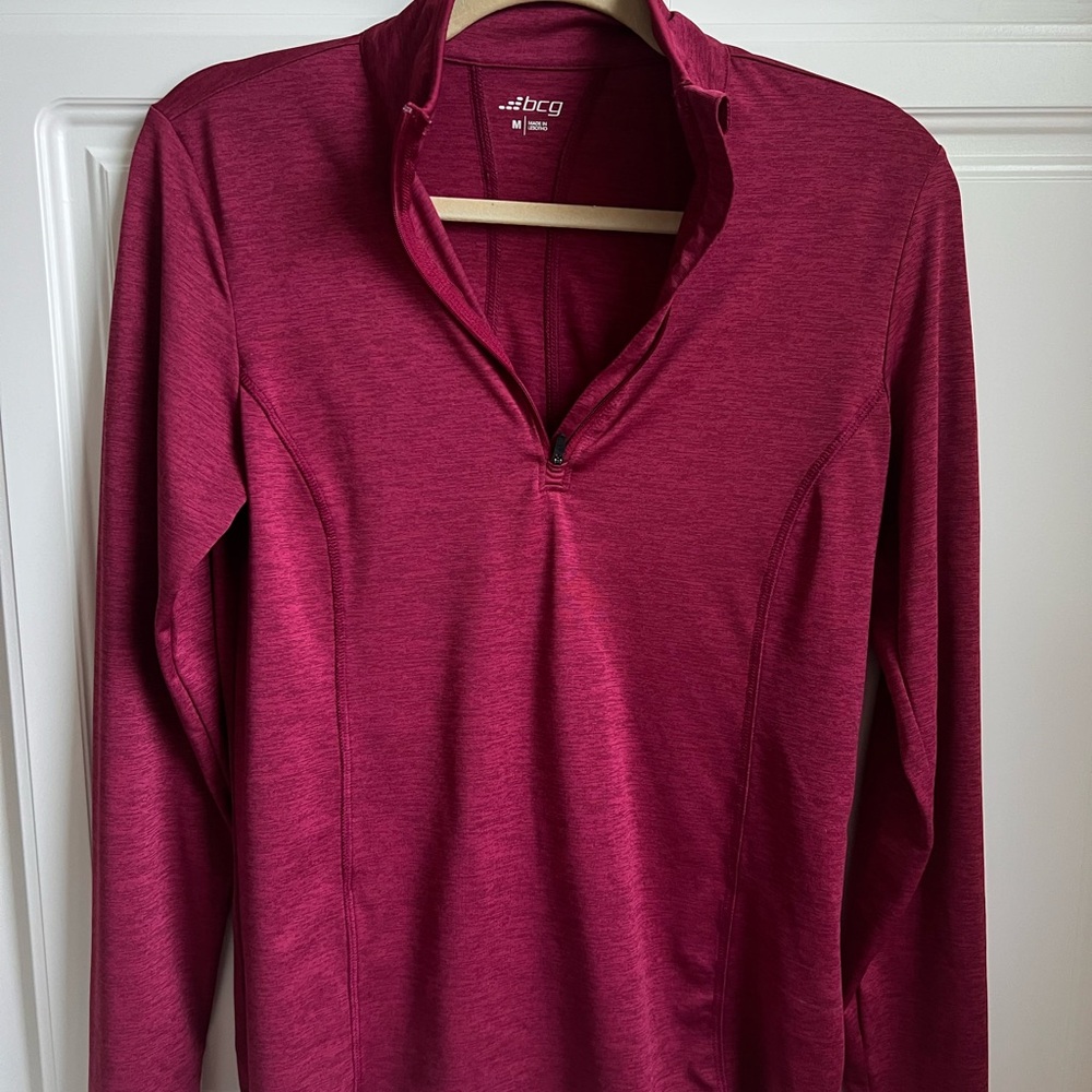 BCG Women's Berry Long Sleeve Top